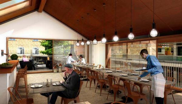 John McAslan & Partners - Camden Lock Pavilion